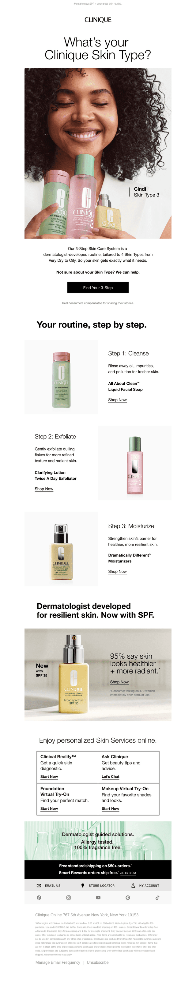 Great skin starts here.