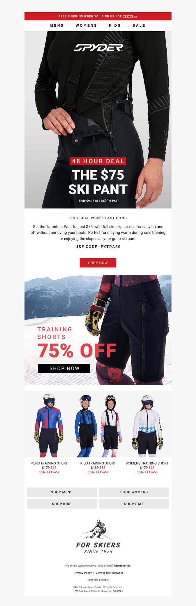 48 Hours: Get Your Training Gear!
