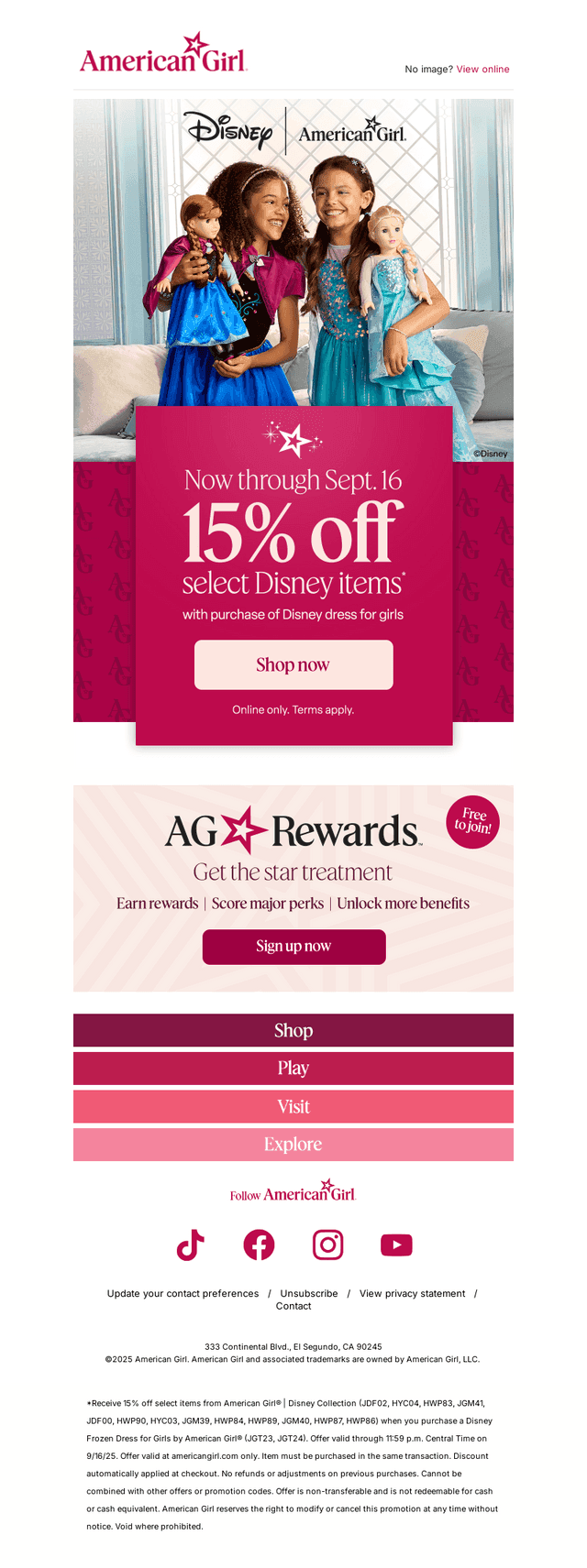 An enchanting 15% off…🏰💫