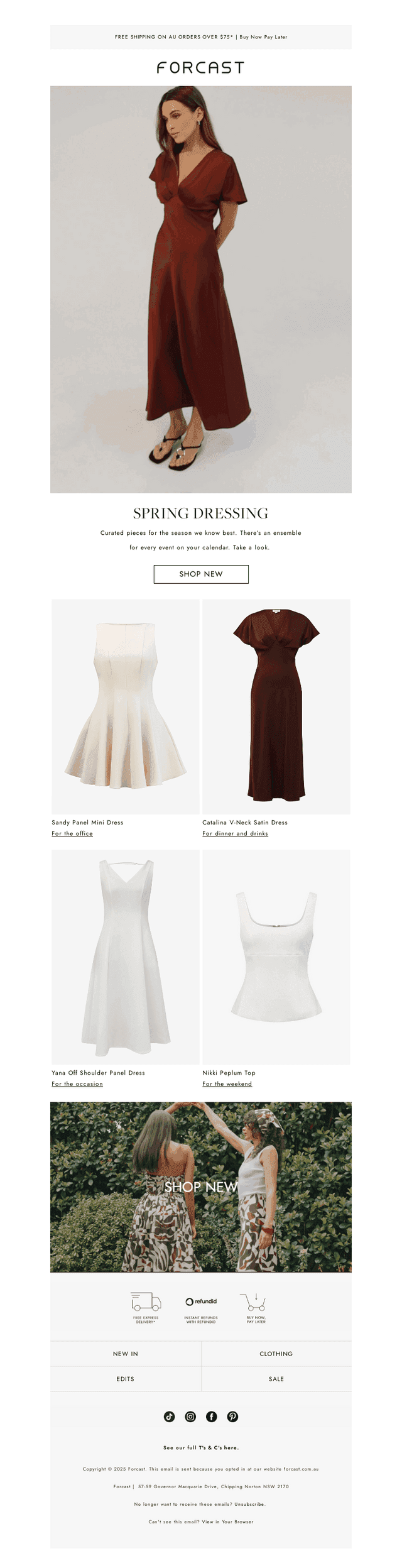 YOUR SPRING DRESSING GUIDE