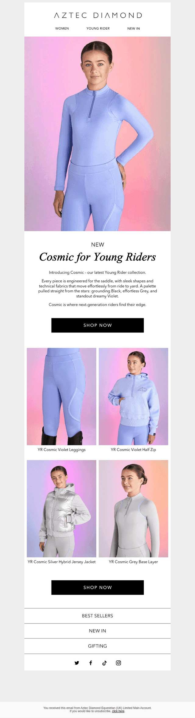 NEW: Meet Cosmic for Young Riders