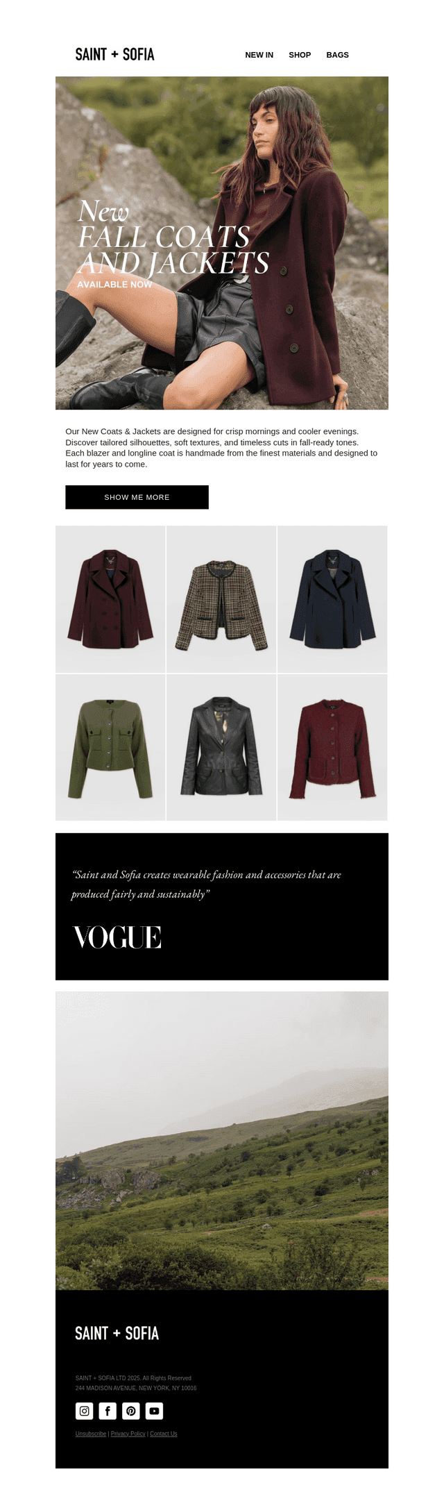 New | Fall Coats & Jackets