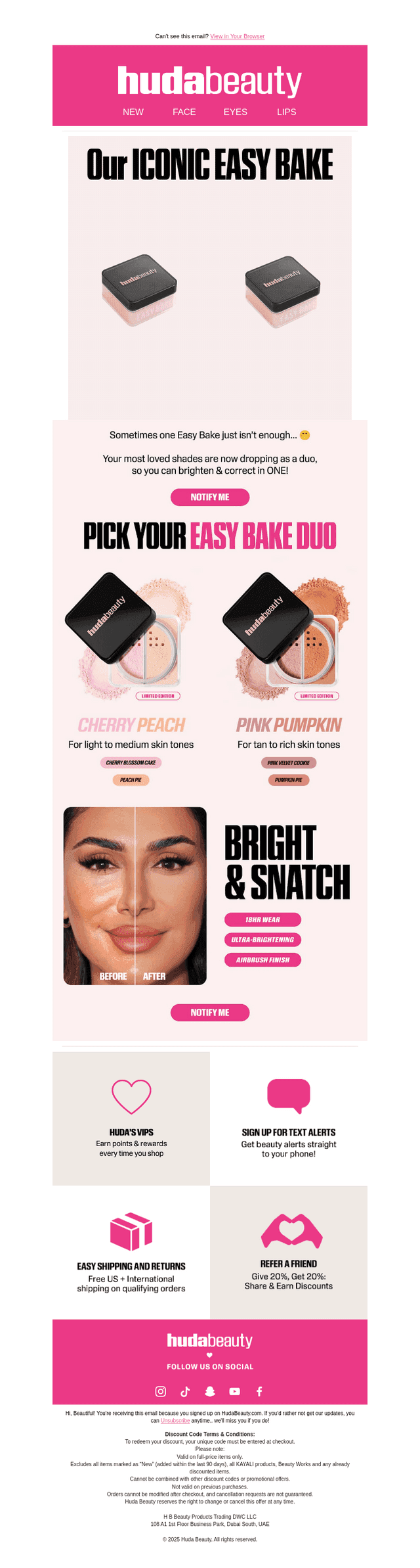 Introducing Our ICONIC Easy Bake, Now in a Duo! ✨