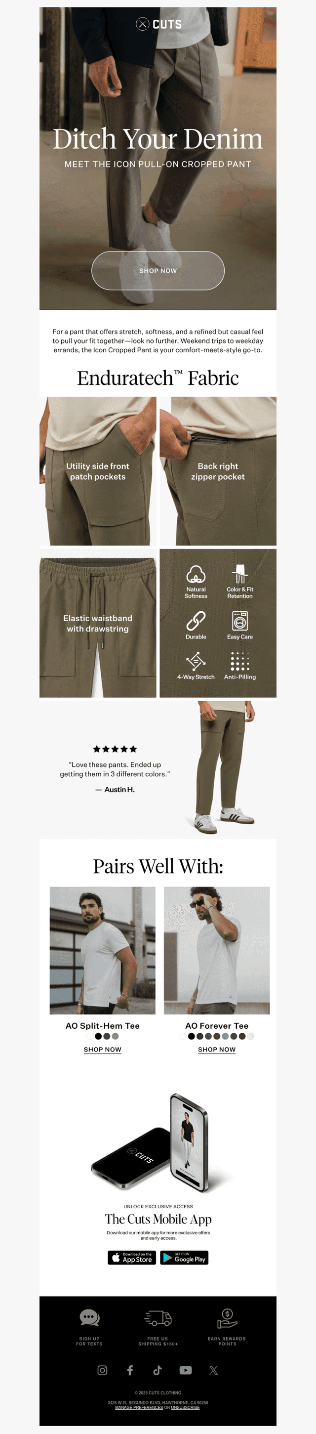 Spotlight: Icon Pull-On Cropped Pant 🔦