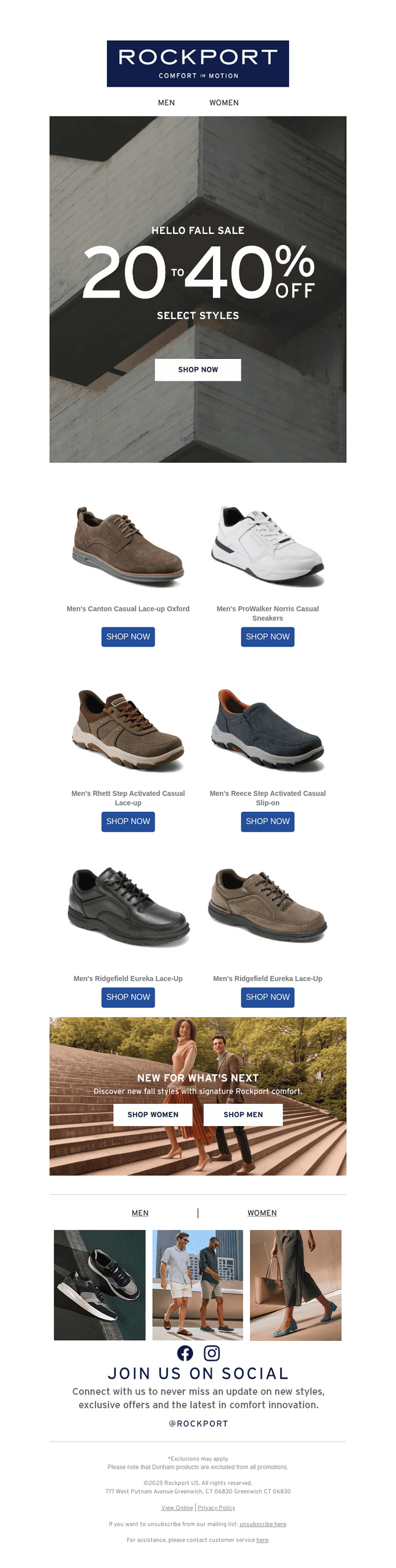 Fresh Fall Kicks: 20-40% Off