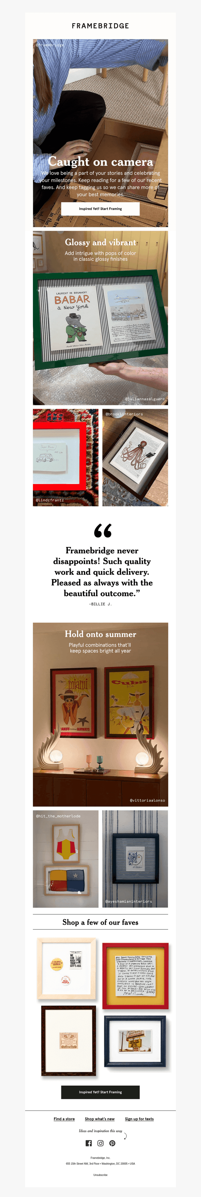 A peek at some recent faves