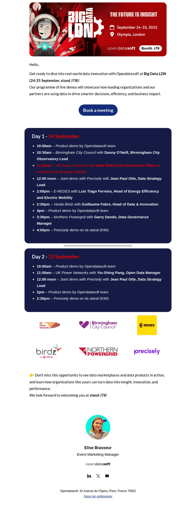 Opendatasoft email from Tue, Sep 16, 2025