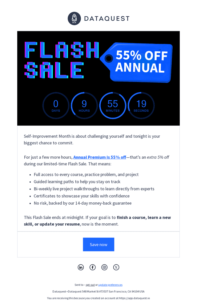 Flash Sale: Build YOU 2.0