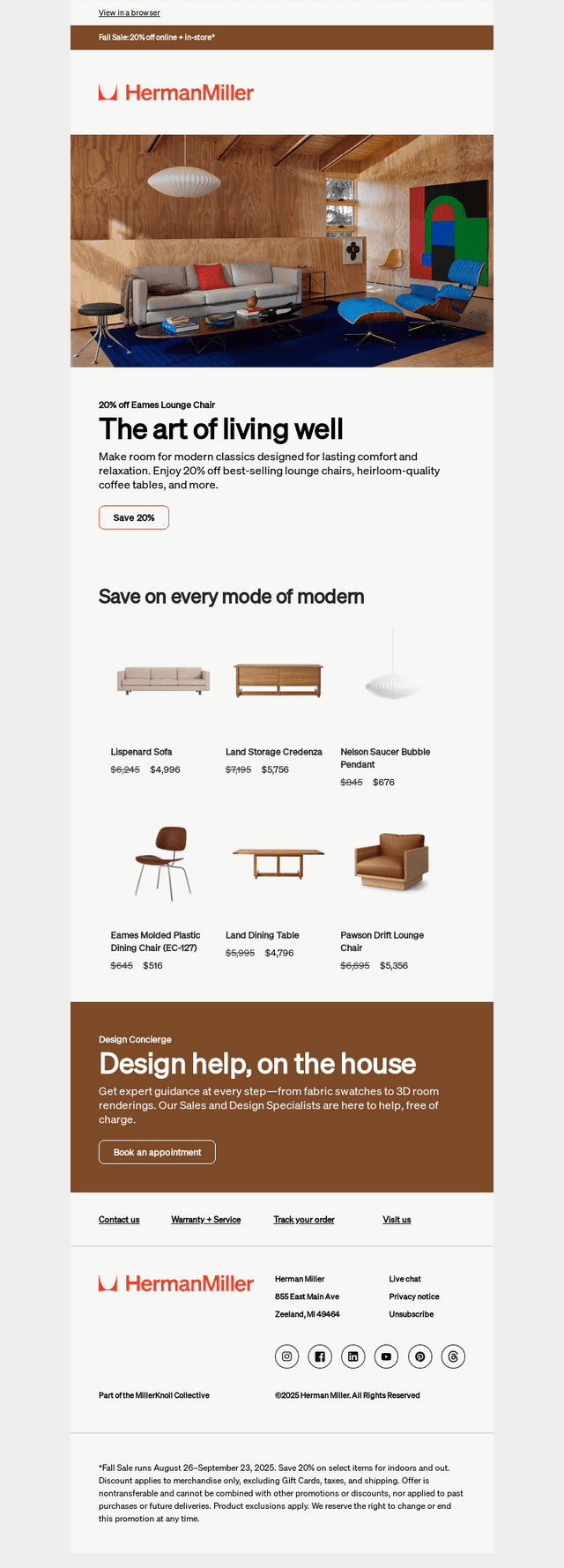 Fall Sale: 20% off comfortable classics