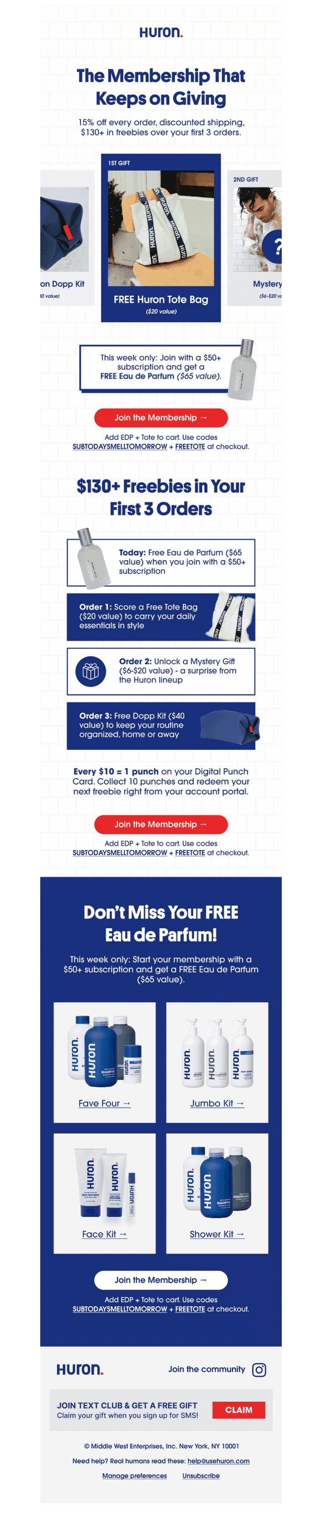 Huron email from Tue, Sep 16, 2025