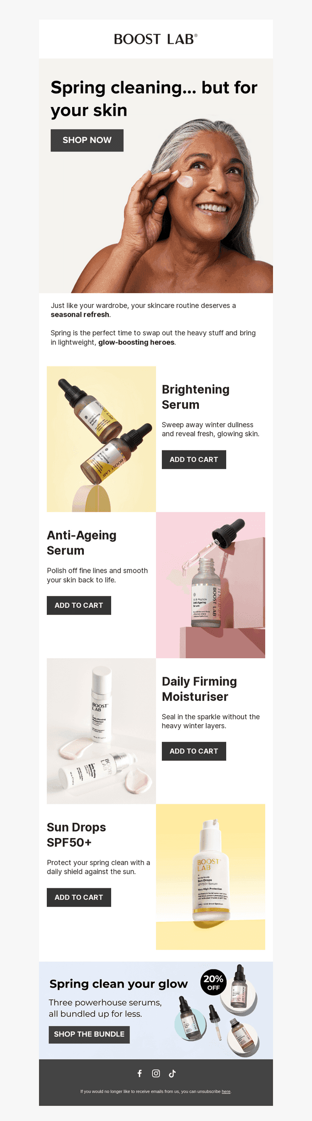 Your skin deserves a seasonal refresh