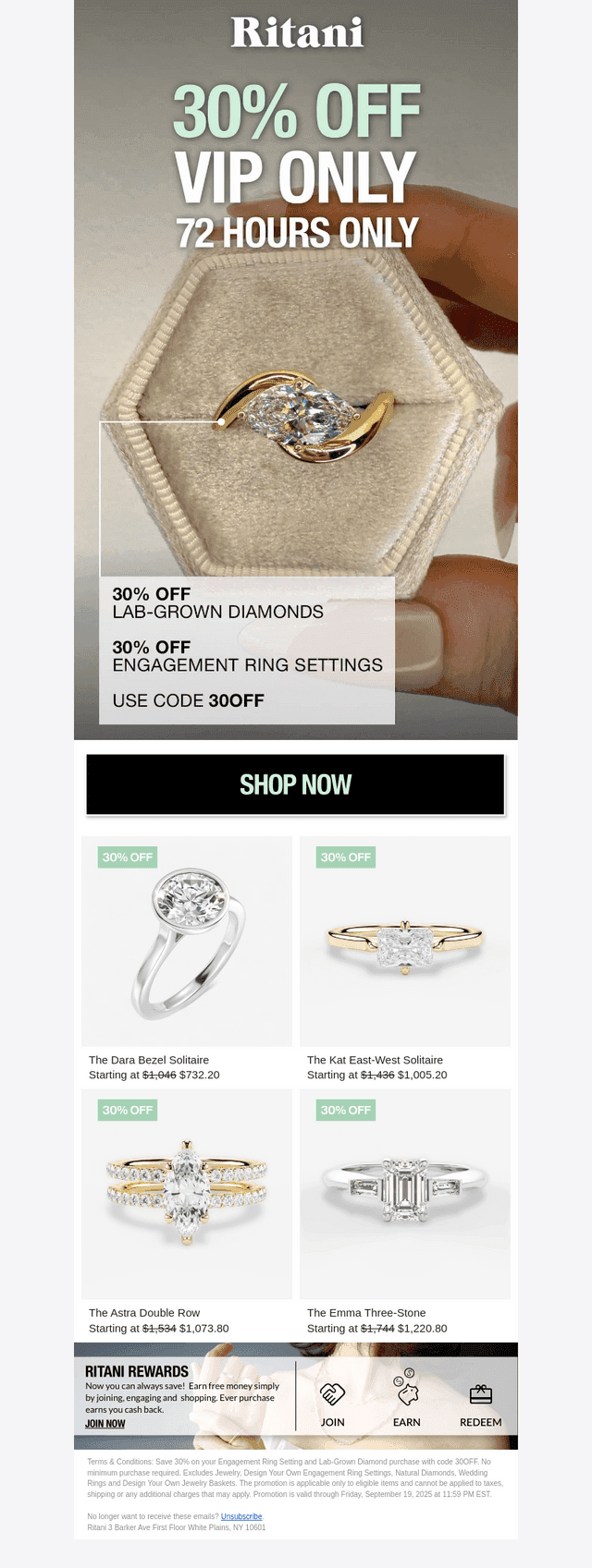 VIP Access: 30% Off Just Dropped ✨