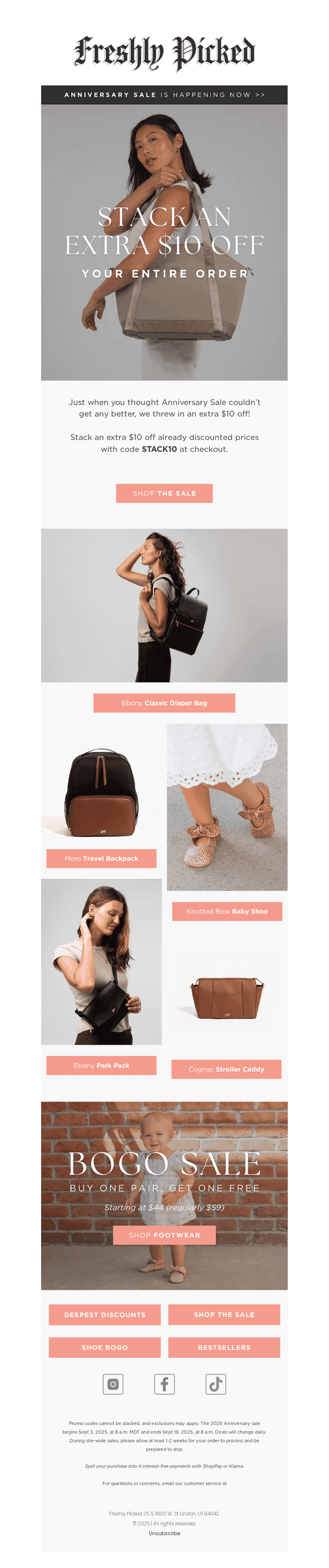 STACK THE SAVINGS 🙌 Get up to 75% Off!!! 🎊