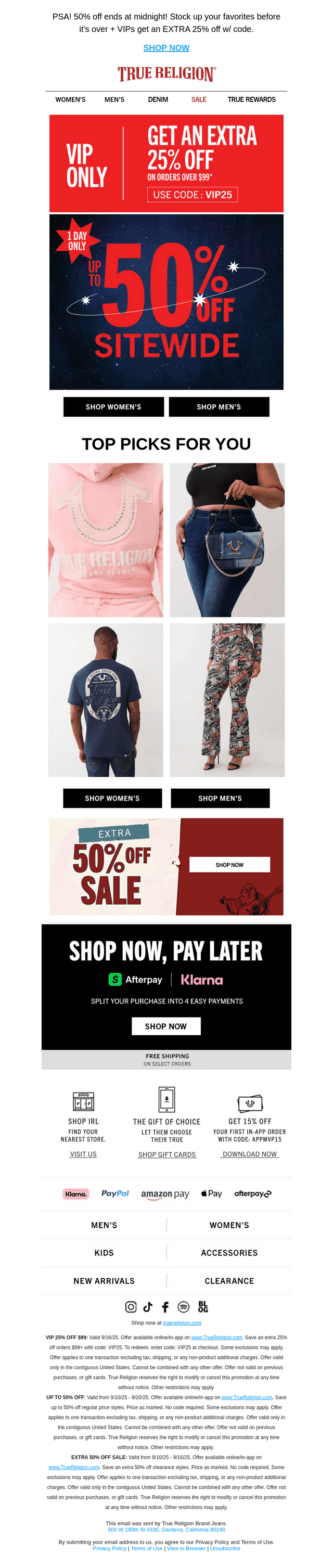 ⏰ FINAL HOURS: Up to 65% OFF ⏰