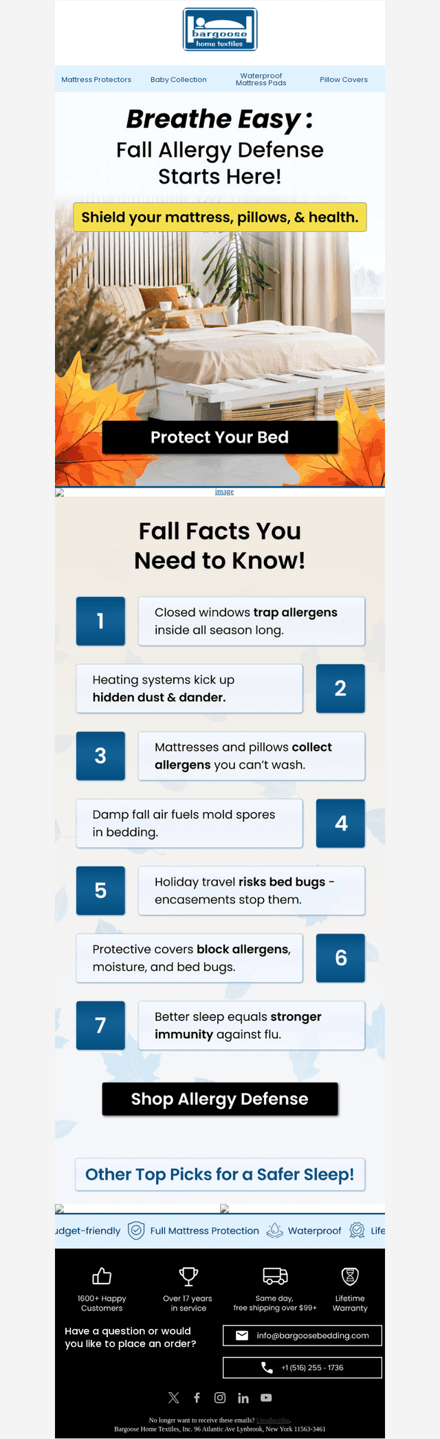 Don’t Let Fall Allergies Steal Your Sleep 🍁