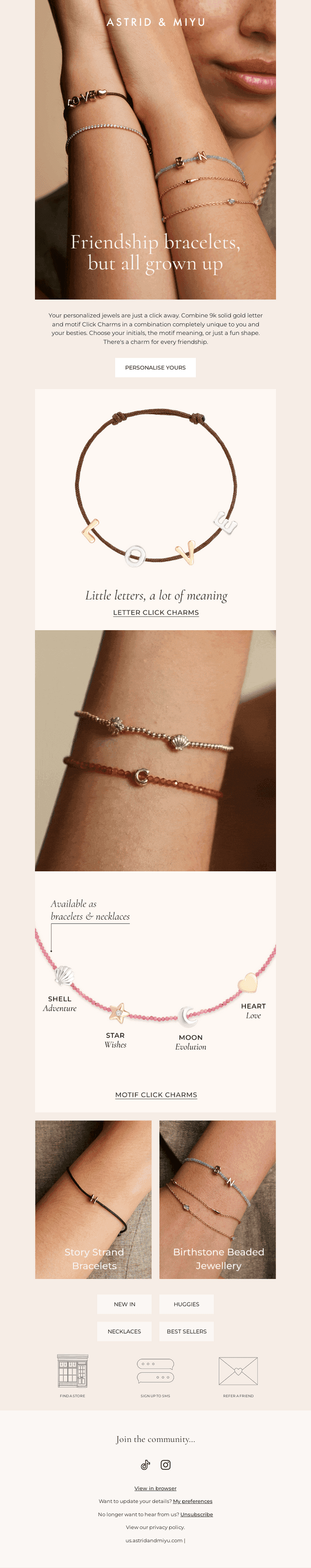 Friendship bracelets are BACK
