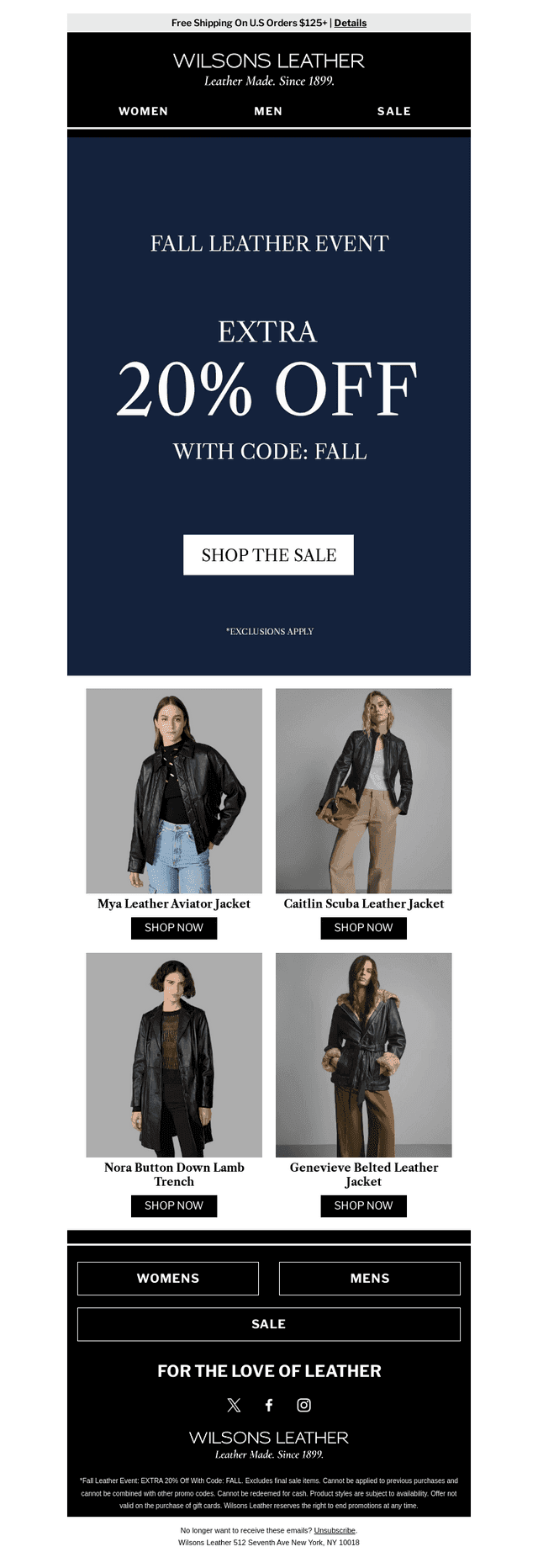 Upgrade Your Fall Wardrobe With An EXTRA 20% Off!