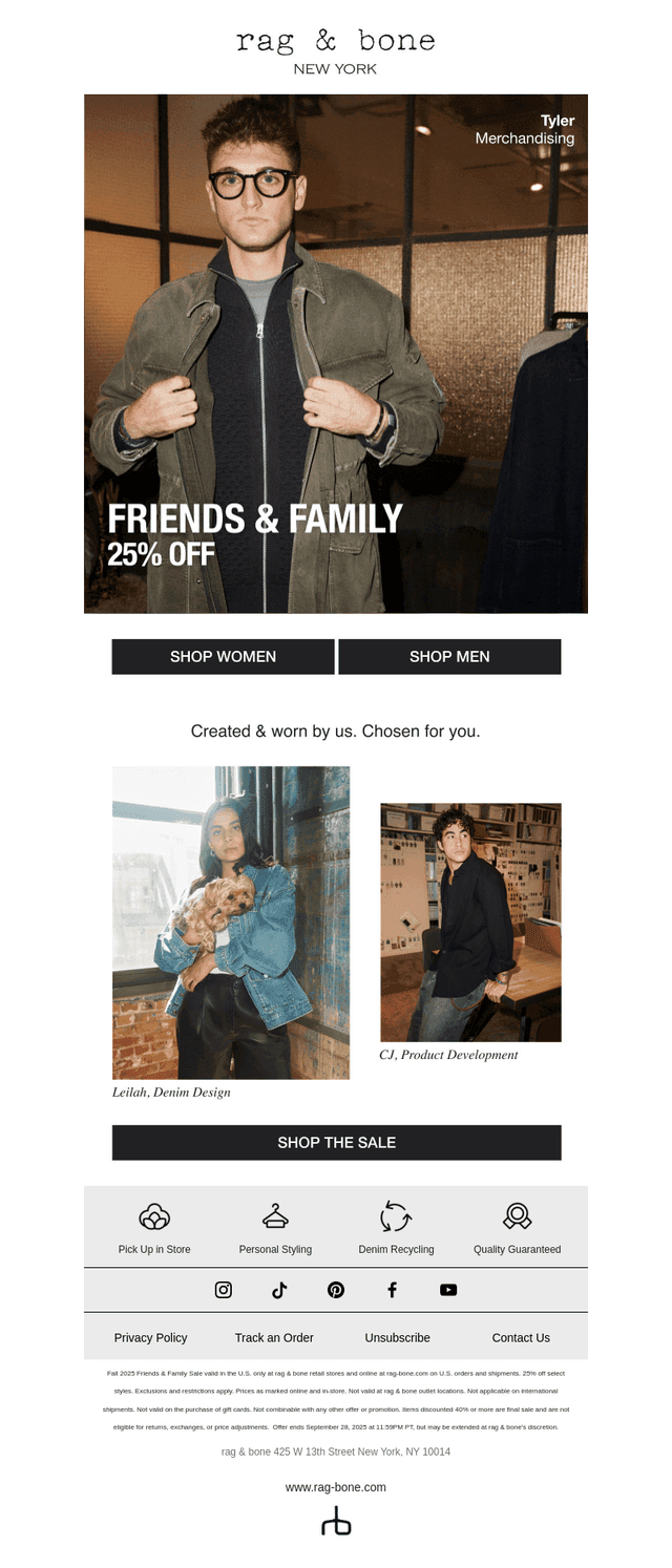 Friends & Family | 25% Off