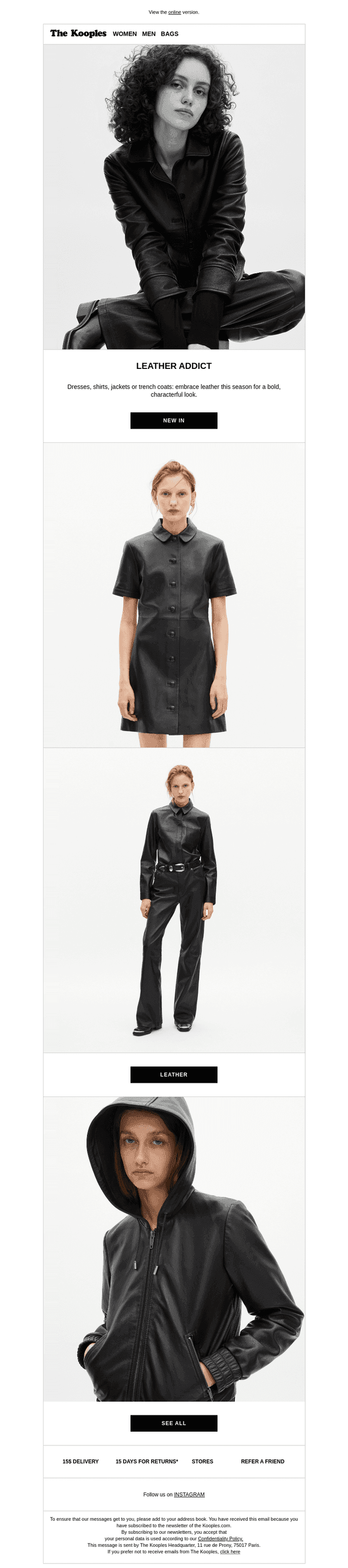 Leather by The Kooples