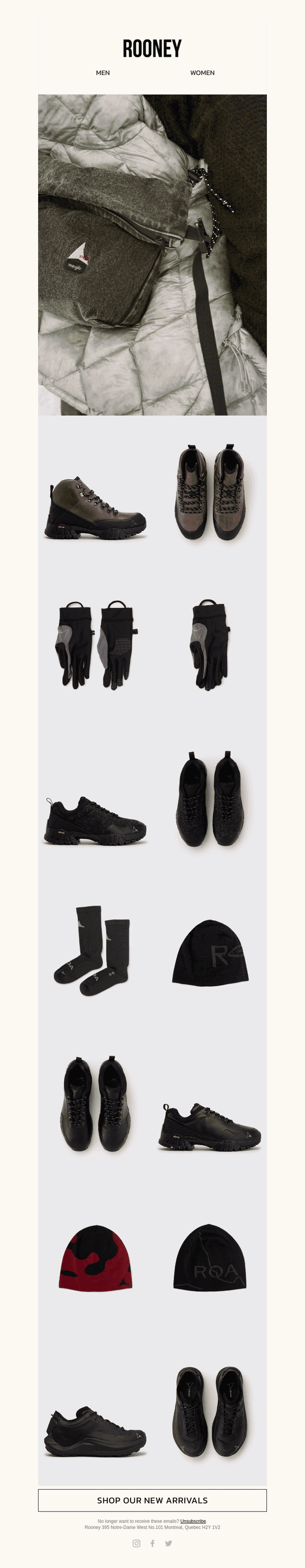 ROA FW25 HAS ARRIVED