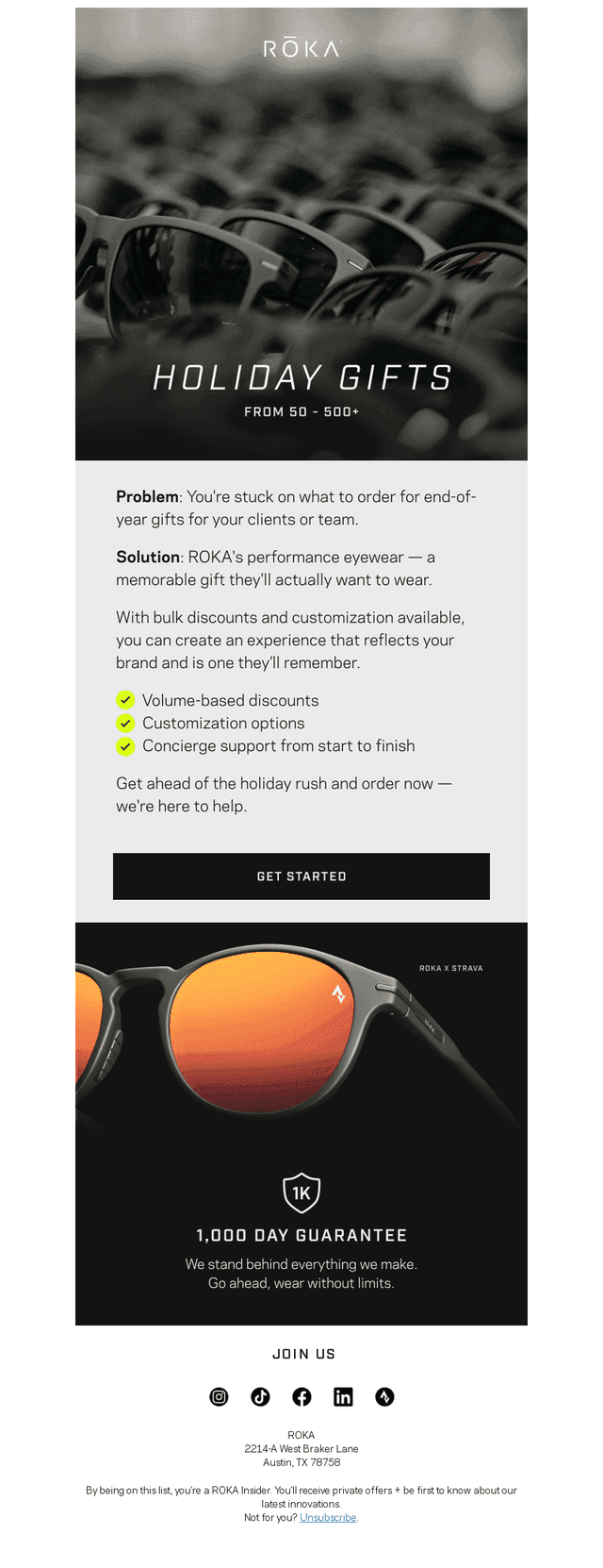 PSA: Holiday bulk orders are now open.