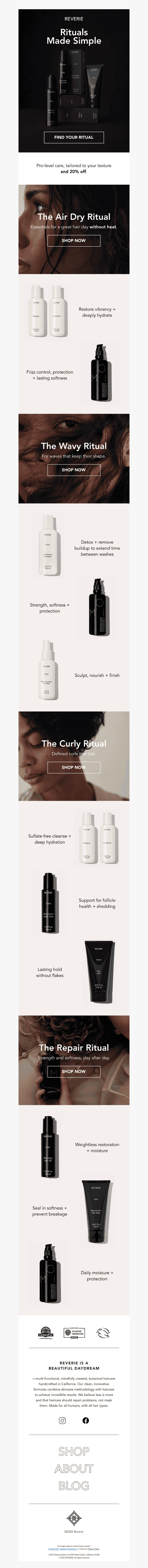 Find Your Ritual For Less