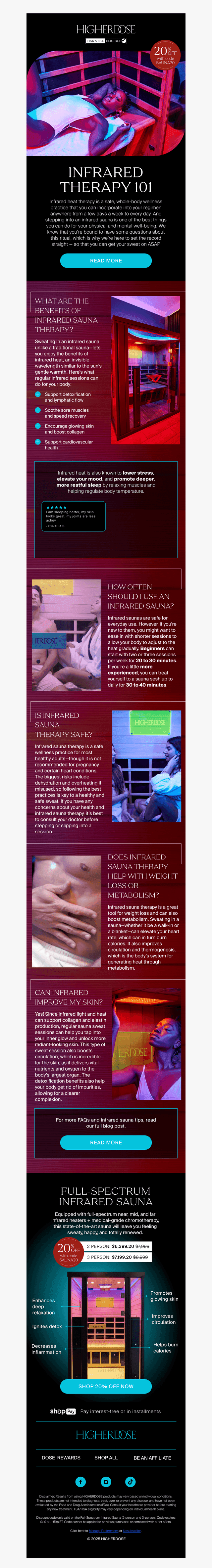 5 Infrared Sauna FAQs, answered