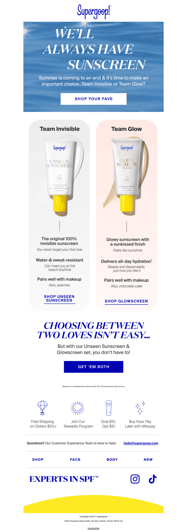 The summer you turned SPF obsessed ♾️