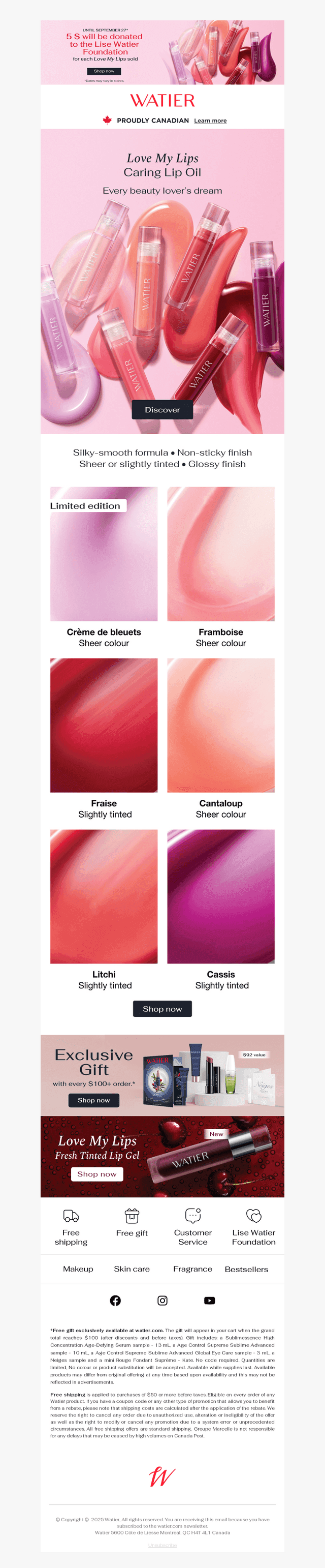 Gloss and care in one 💄