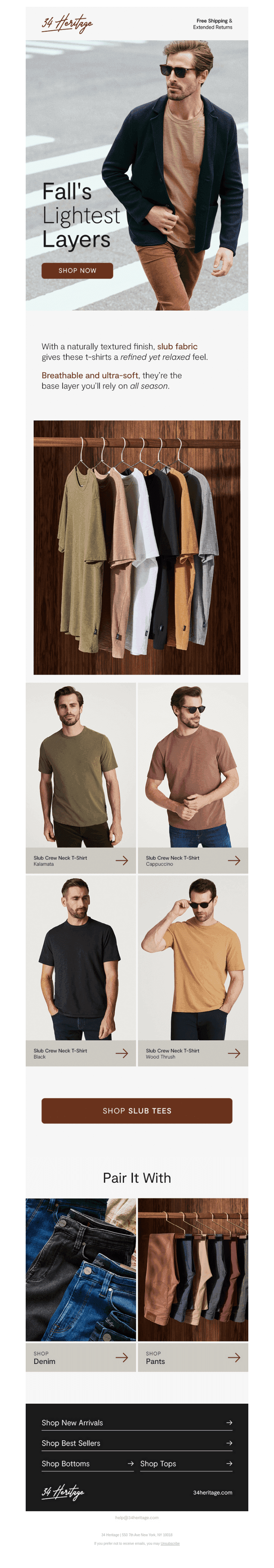Fall Simplicity: Slub Tees