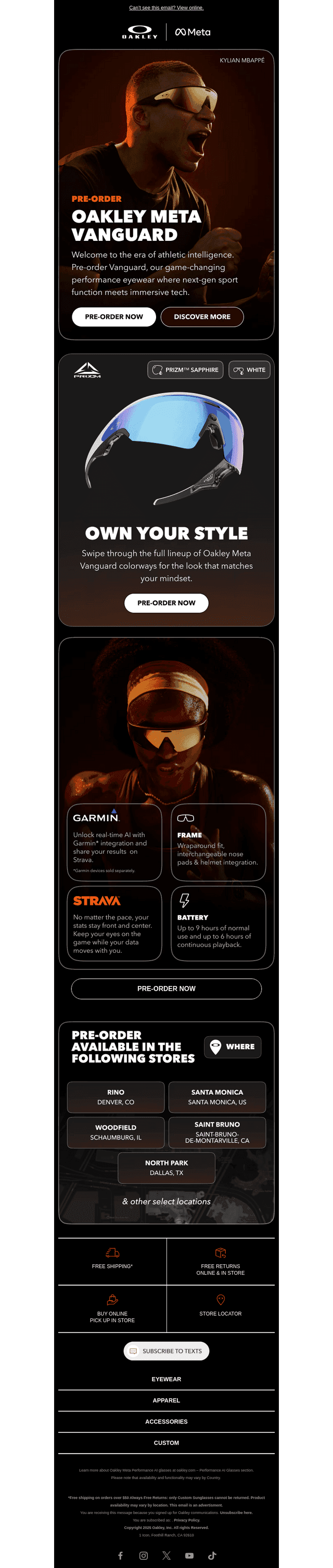 Pre-Order Vanguard | Powered By Athletic Intelligence