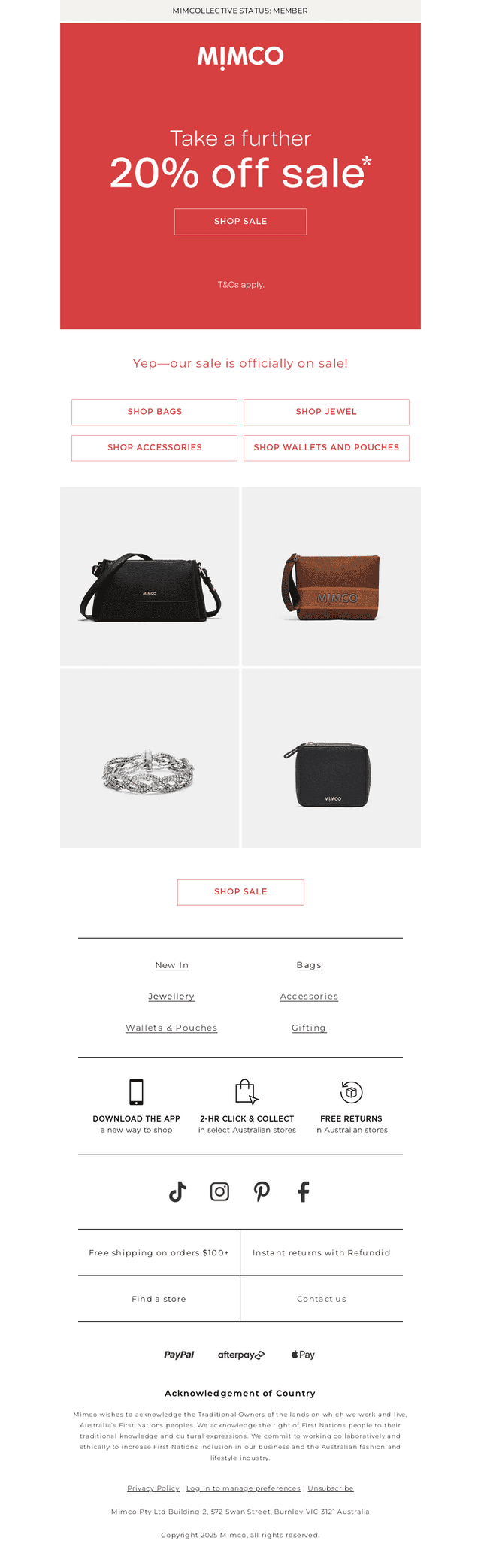 🚨Further 20% off sale!