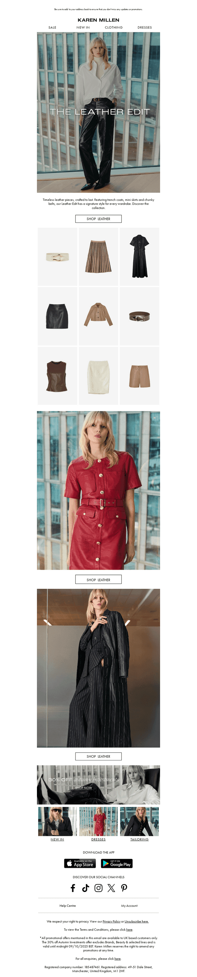 The Leather Edit | Luxury Leather​