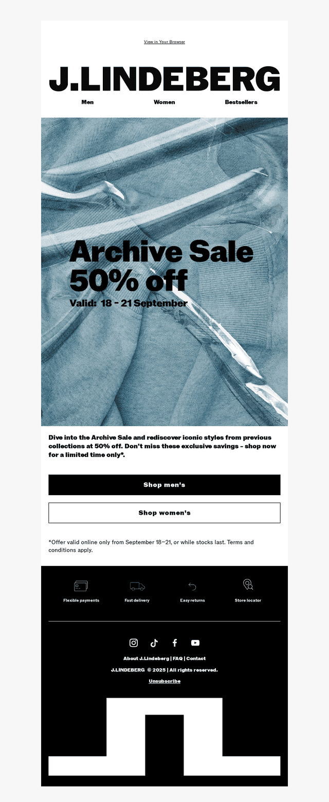 Archive Sale | 50% off