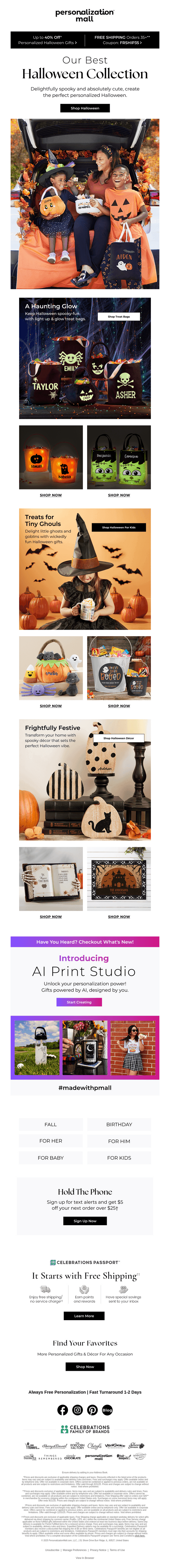 40% Off 👻 Boo-tiful Halloween Gifts