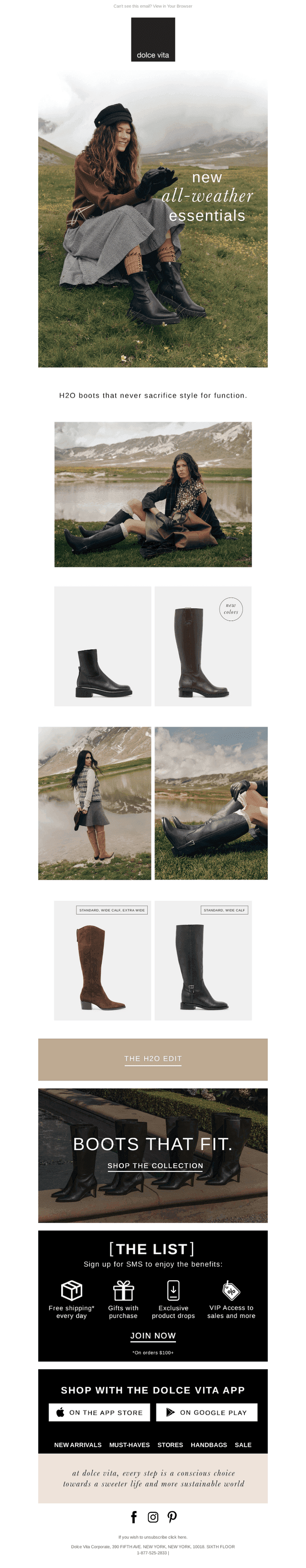 NEW H2O BOOTS