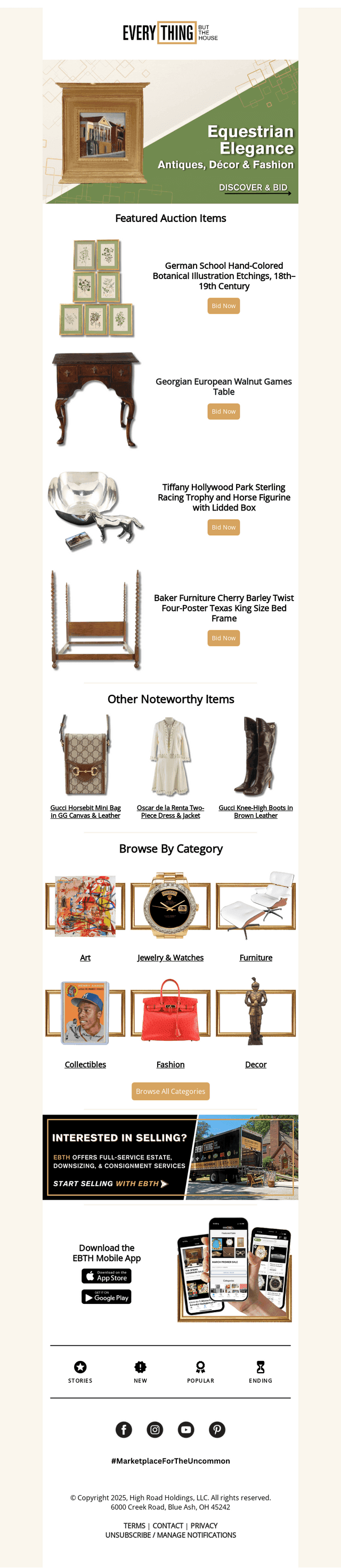🐎 Equestrian Elegance: Antiques, Décor & Fashion