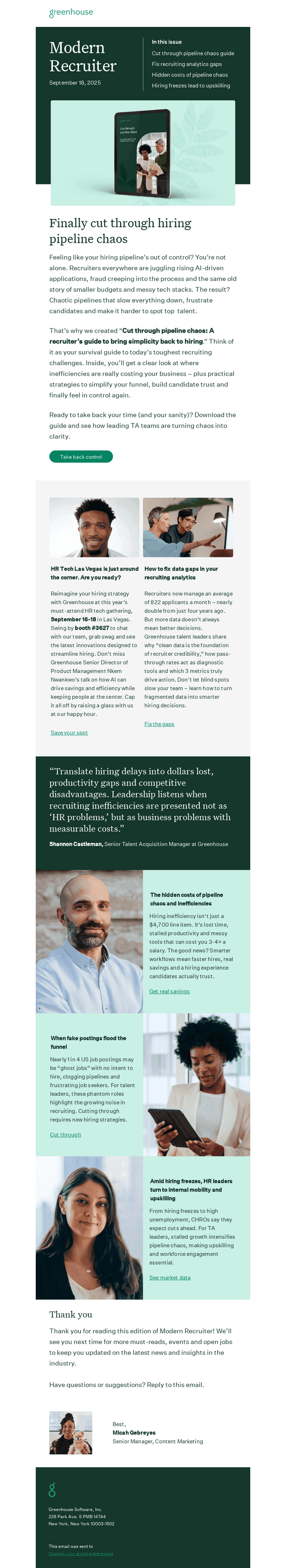 Your hiring pipeline called... it needs therapy