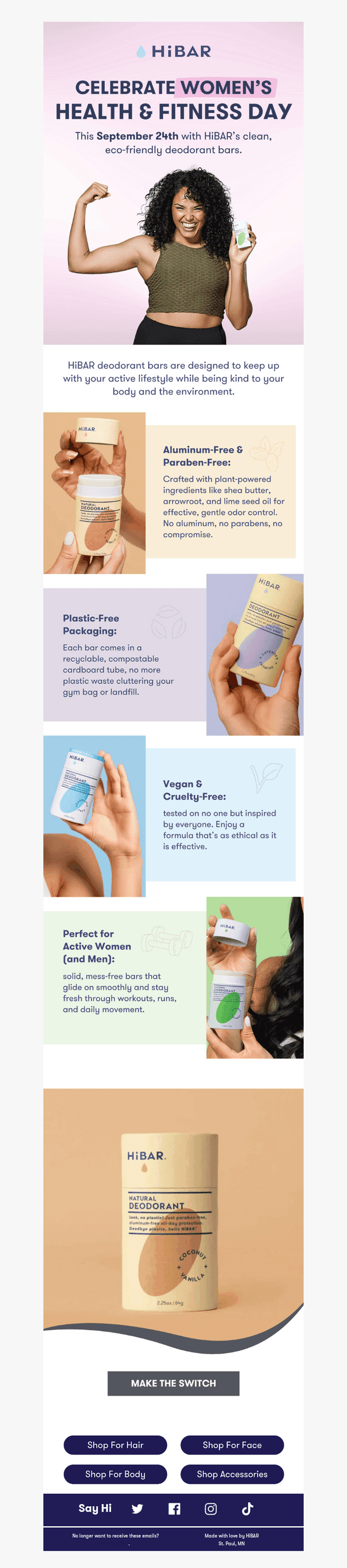 Deodorant for Active Women (and Men) ✨