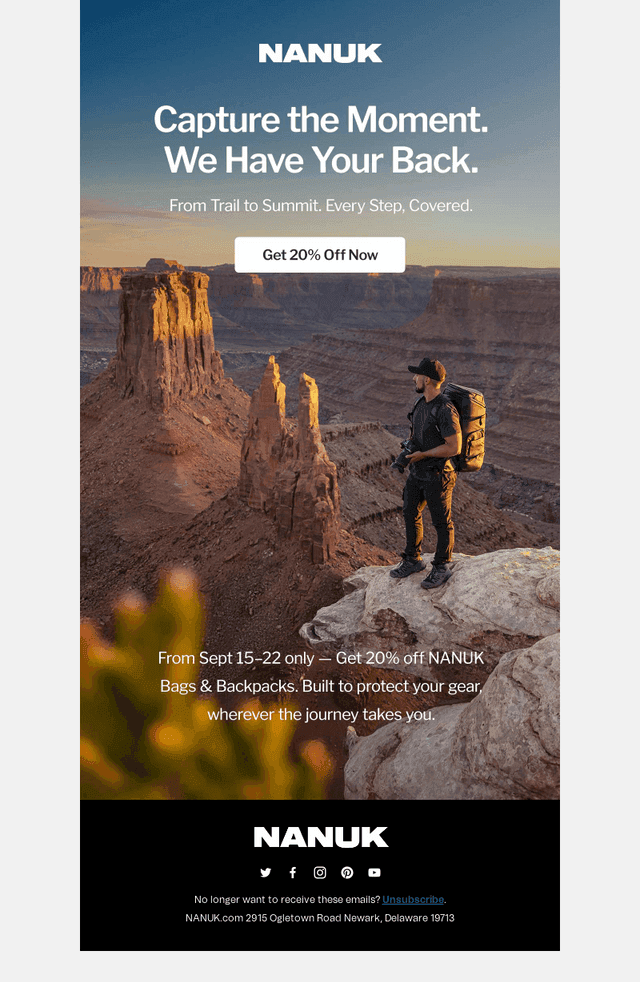 Capture the Moment with 20% Off