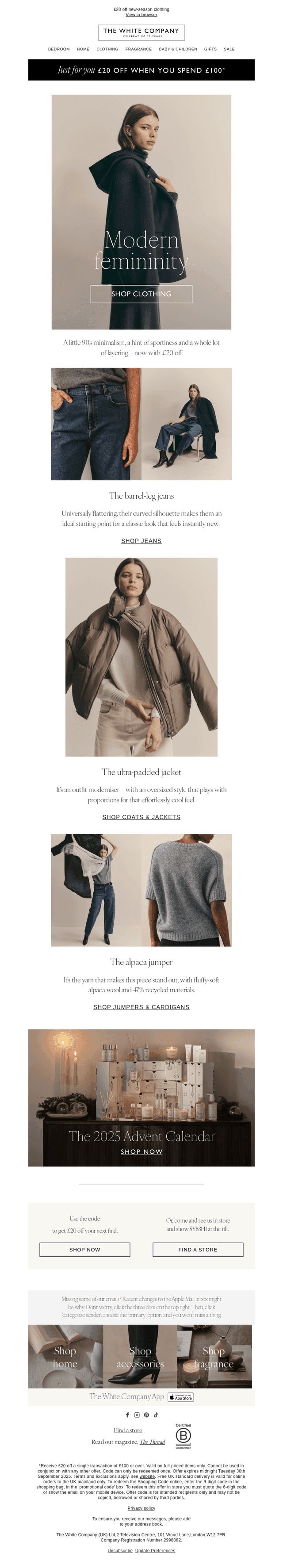 A modern take on femininity