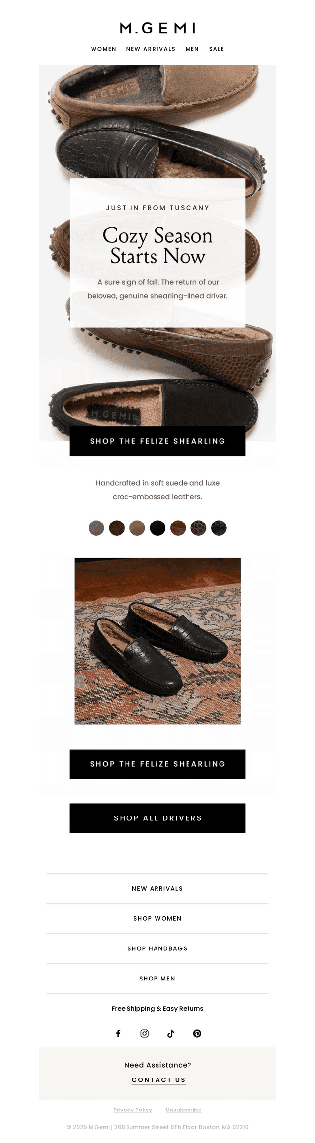 Warm Welcome: The Felize Shearling