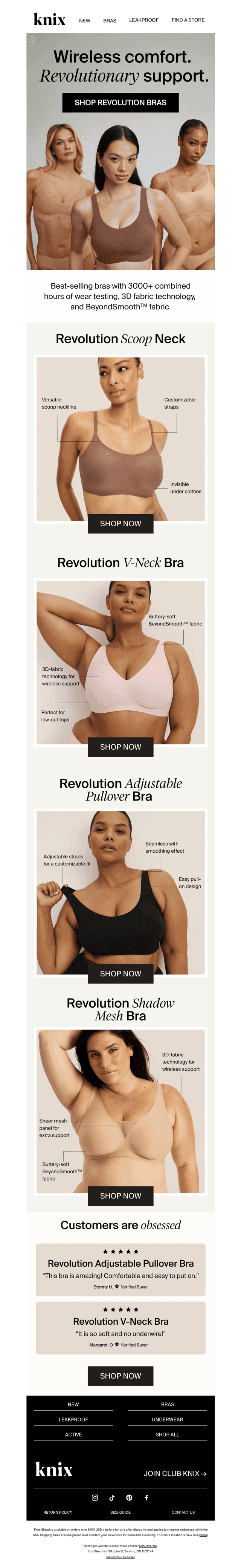 Bras that feel better than braless