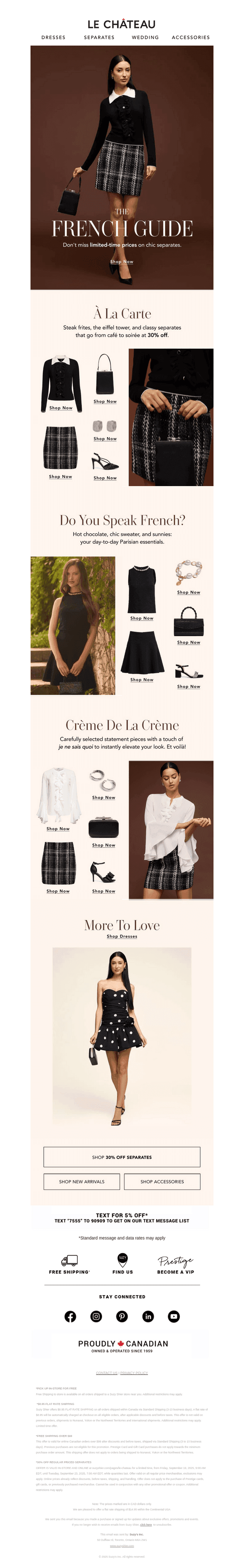 FRENCH GIRL FALL IS HERE