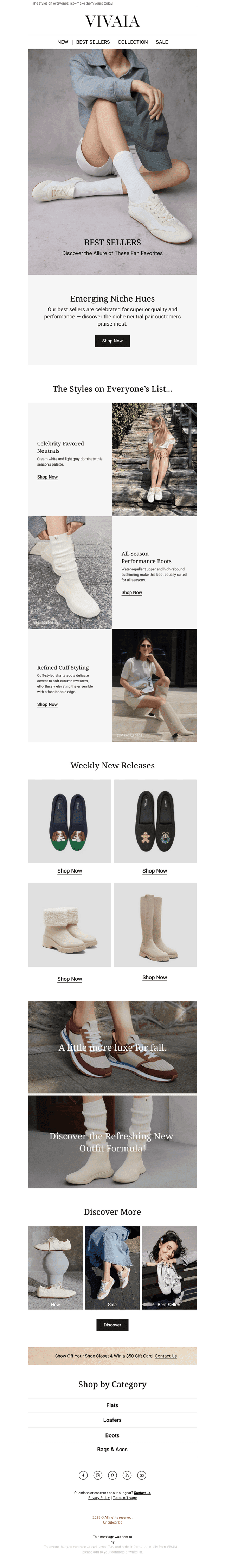 This Season's Best Sellers