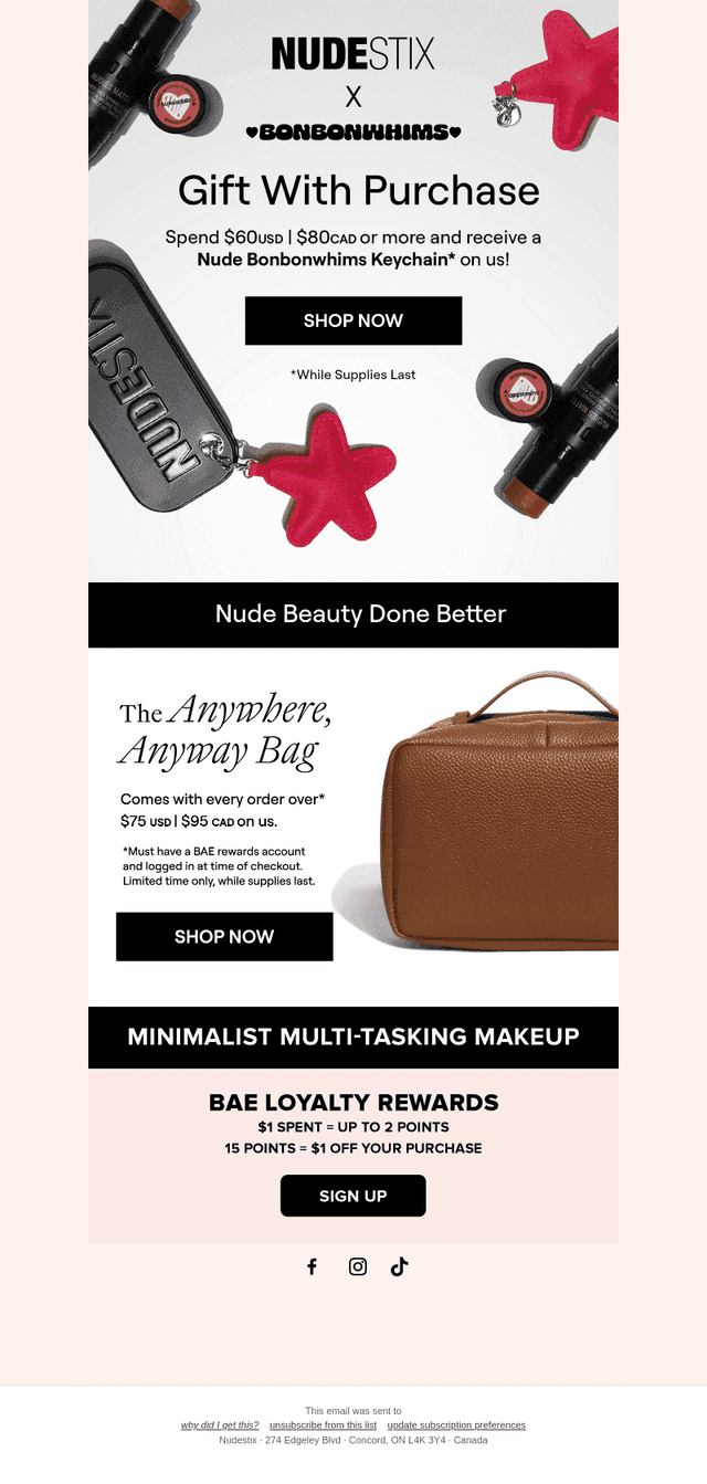 NUDESTIX x BONBONWHIMS