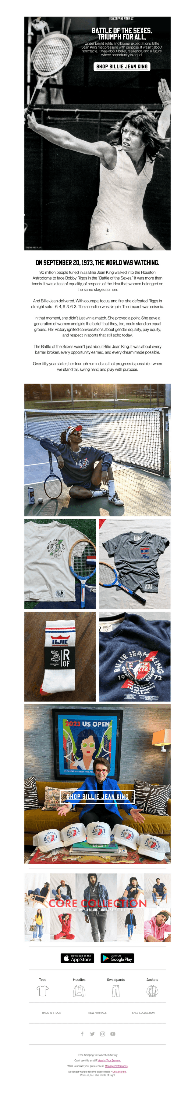 Billie Jean King: Game, Set, Equality