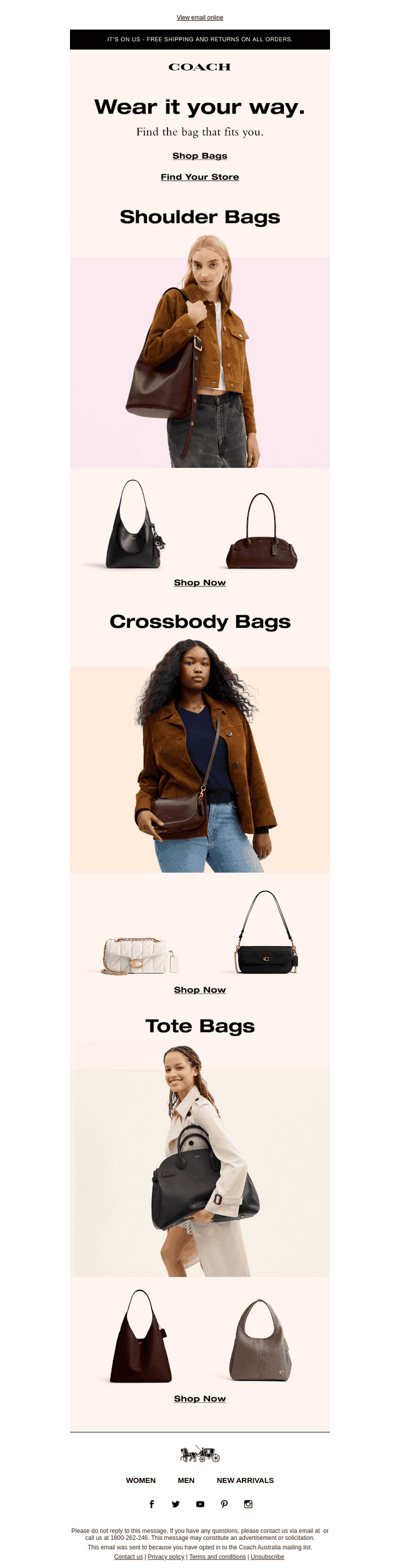 A Bag For Every Moment.