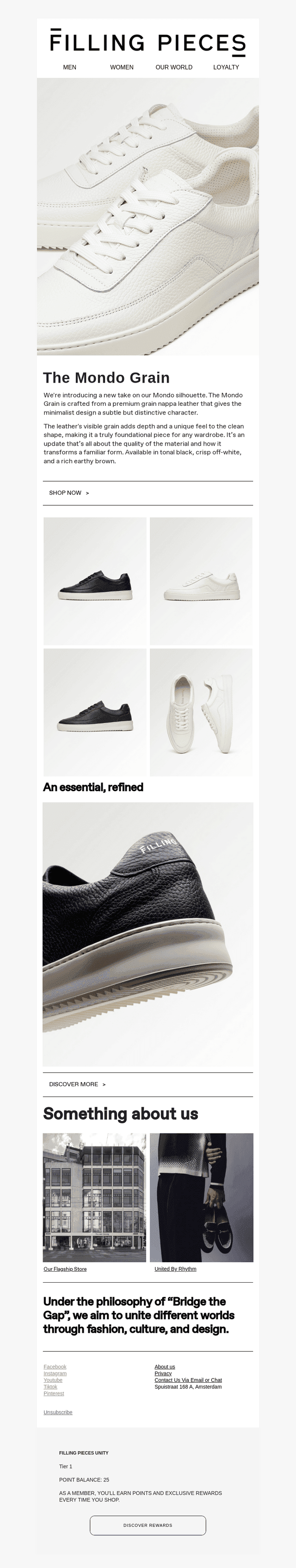 Discover the refined Mondo Grain