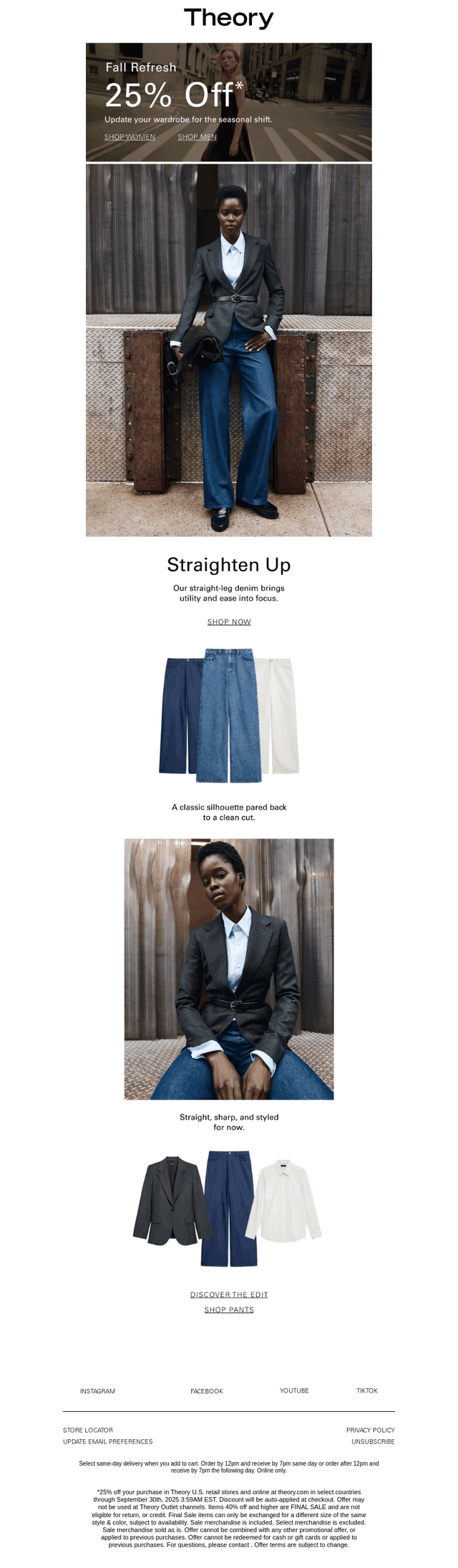 The Denim Pant That Defines Proportion